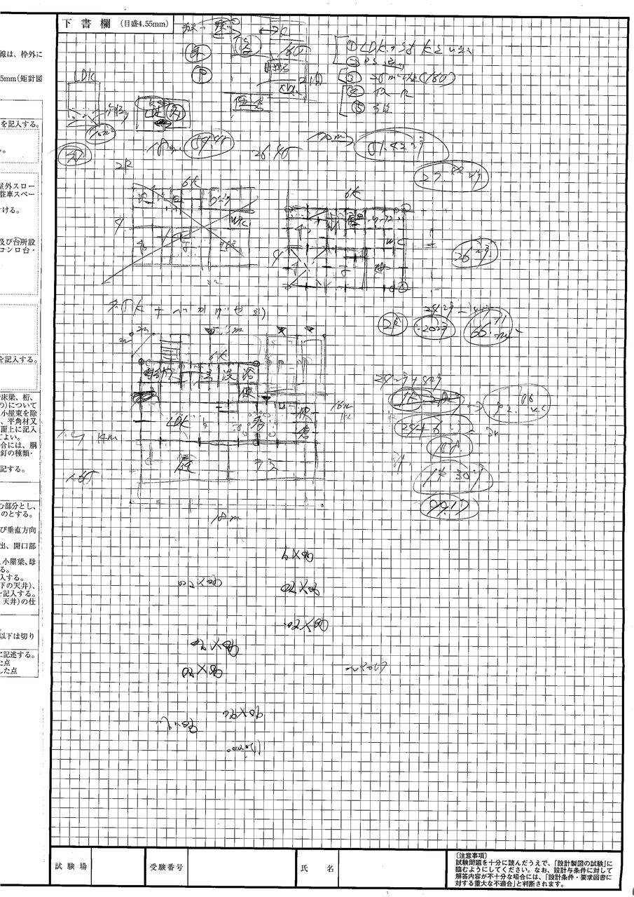 筆者の粗エスキス